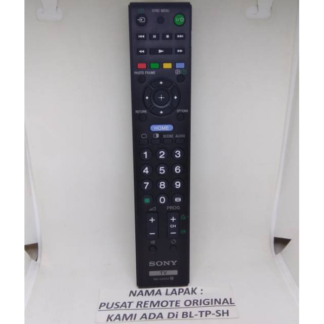 REMOTE REMOT TV SONY BRAVIA LED LCD RM-GA022 ORIGINAL ASLI