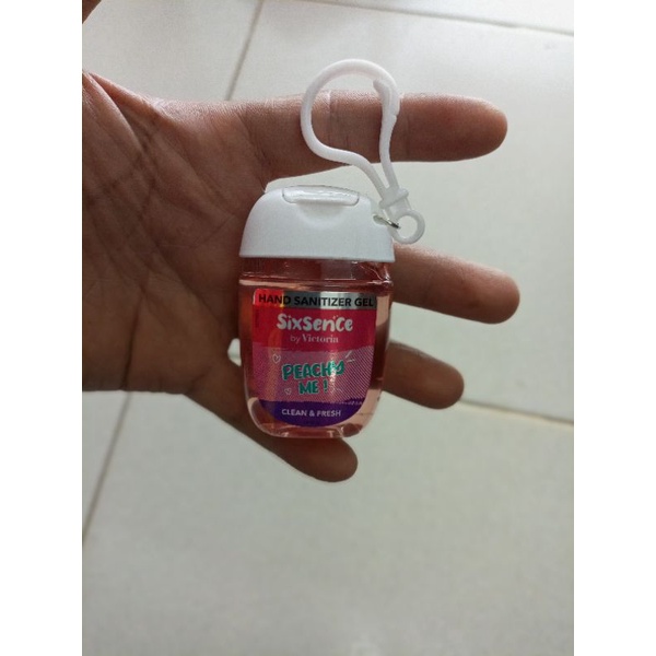 hand sanitizer gel sixsence By Victoria model gantung 36ml