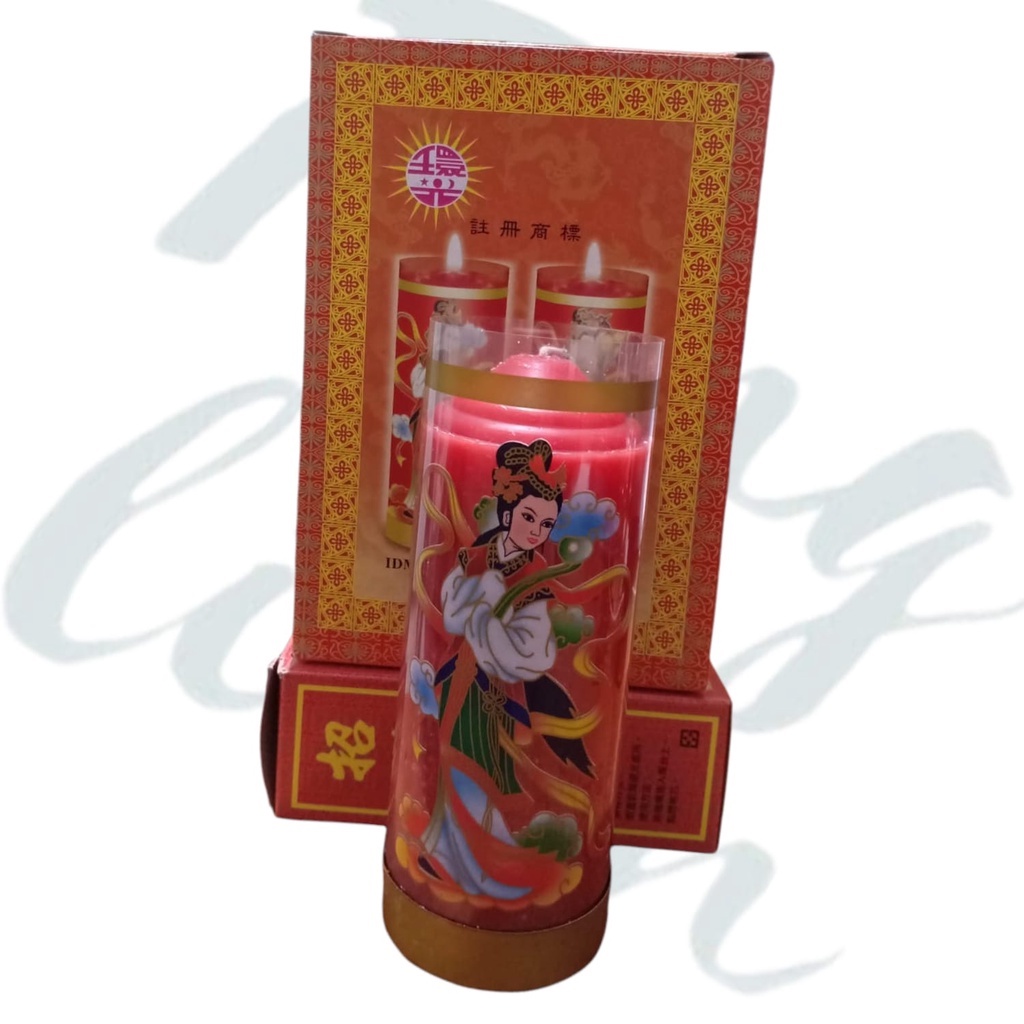 Lilin Sembahyang Made In Taiwan 1 Kati Nyala 3 hari