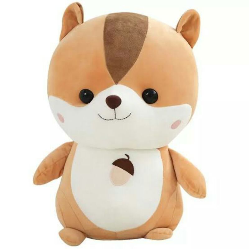 Terbaru!! Boneka Tupai lucu bahan halus dan lembut