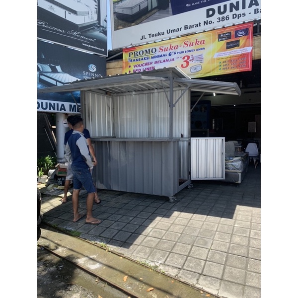 booth container bali