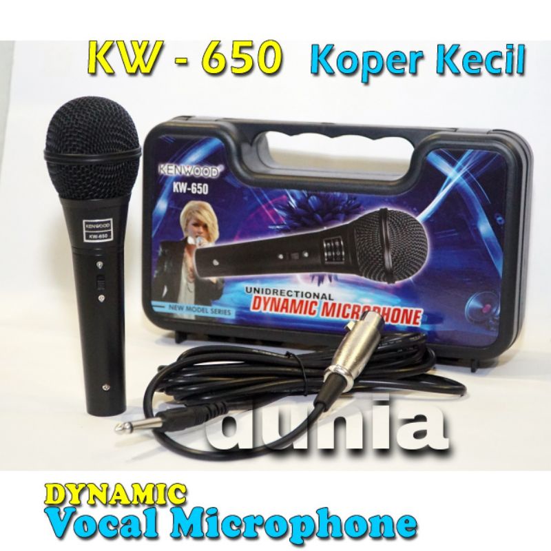 Microphone mic Kabel Kenwood KW 650