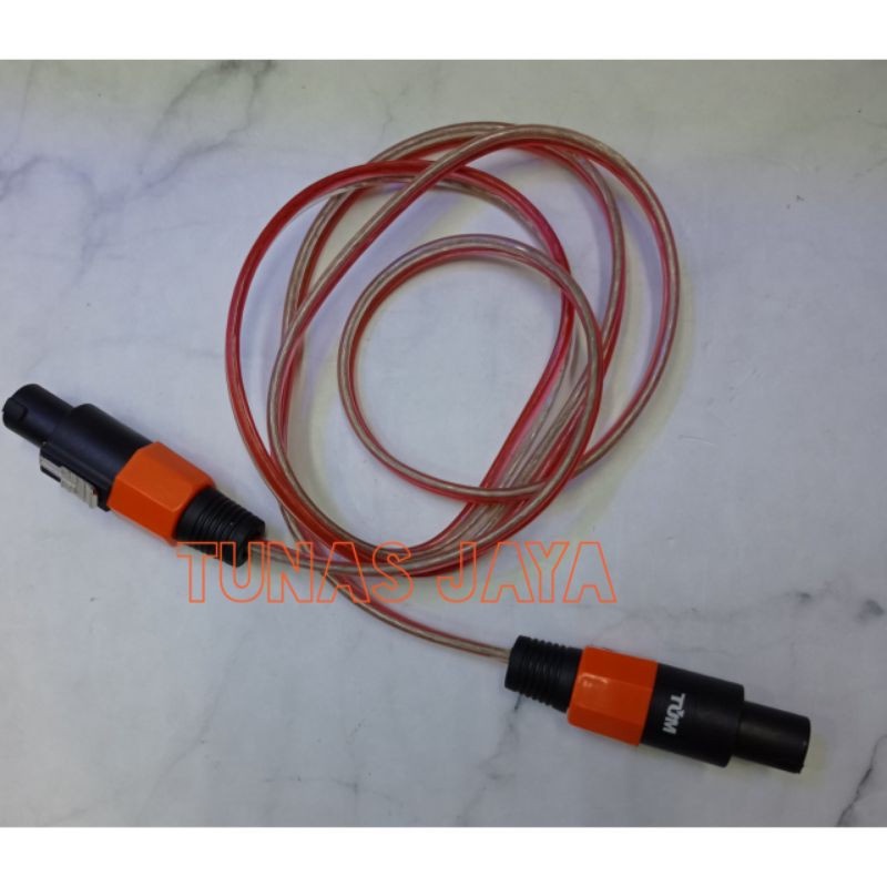 KABEL SPIKON  KABEL DARI SPEAKER PASIF KE POWER ATAU KE MIXER POWER KABEL SPIKON JADI