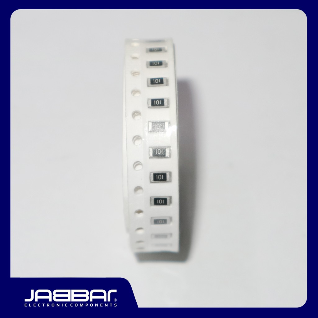 RESISTOR 101 - 100 OHM 1/4W 5% SMD1206 - 10PCS