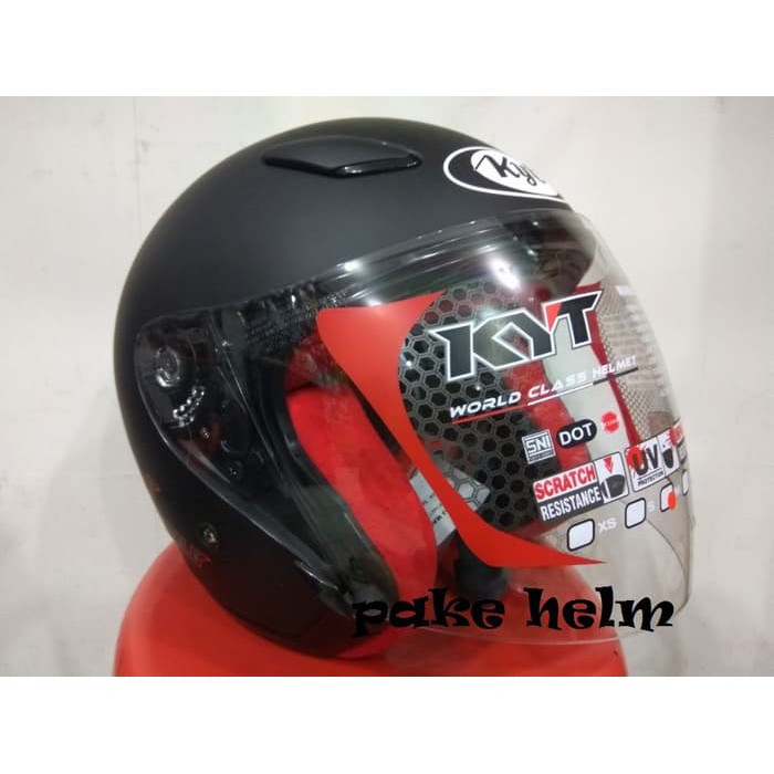 HELM KYT DJ MARU SOLID 9 WARNA