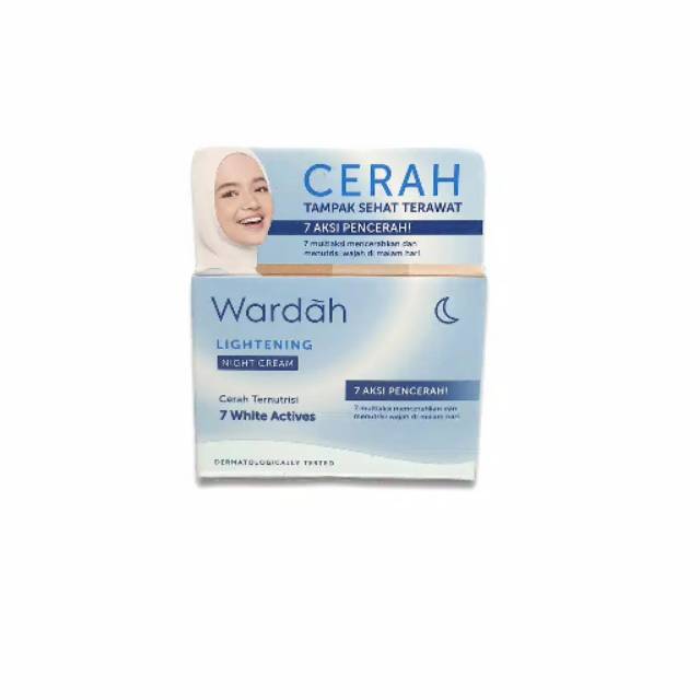 Wardah lightening night cream