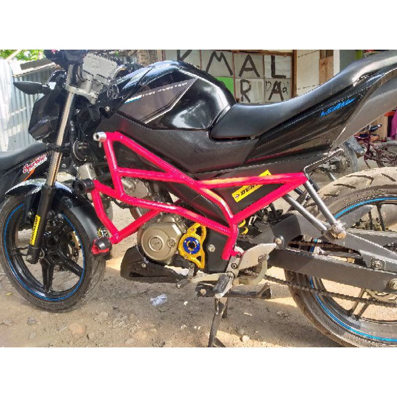 Tubular Vixion model full tumpuk lancip