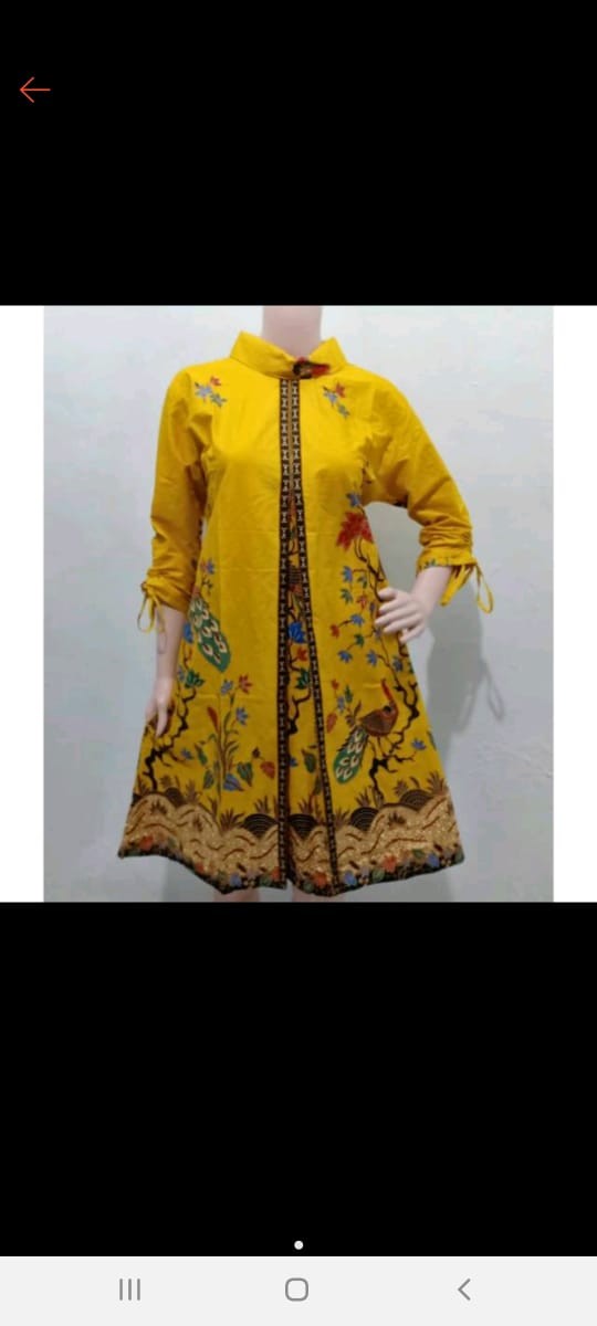 Tunik Batik 42 (xs S M L Xl Xxl Xxxl 4xl)