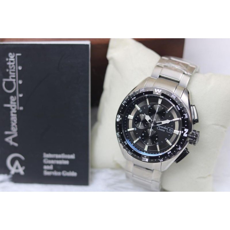 JAM TANGAN PRIA ALEXANDER CHRISTIE  6436 original