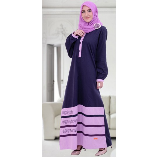 PROMO : GAMIS DEWASA NIBRAS NB 131, GAMIS NIBRAS, GAMIS MUSLIMAH, BAJU MUSLIMAH