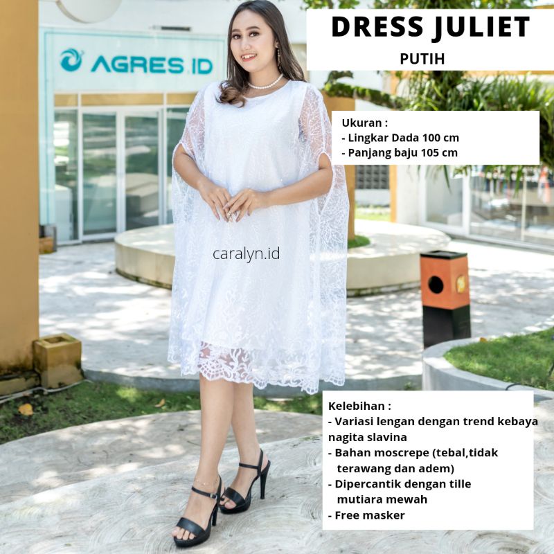 DRESS KOREA KOREAN STYLE KONDANGAN WANITA REMAJA TERBARU JULIET