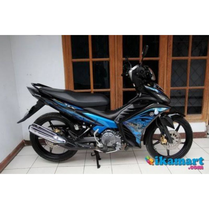 Striping Lis Stiker Standar Ori Yamaha Jupiter MX New 2011 Merah biru Gold hijau Striping New Jupite