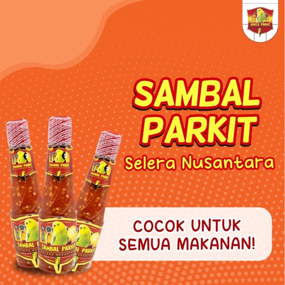 

SAMBAL PARKIT RICA 300 ML- saos sambel rawit merah selera nusantara