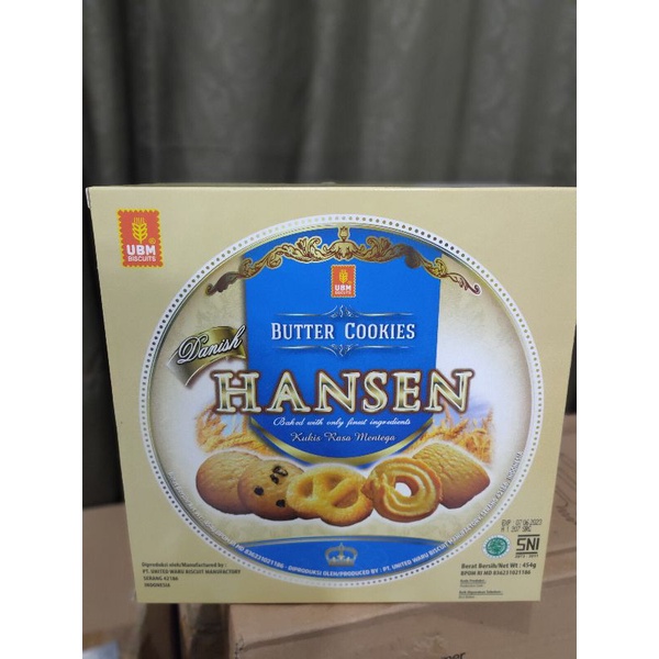 Hansen Butter Cookies Kue Kaleng