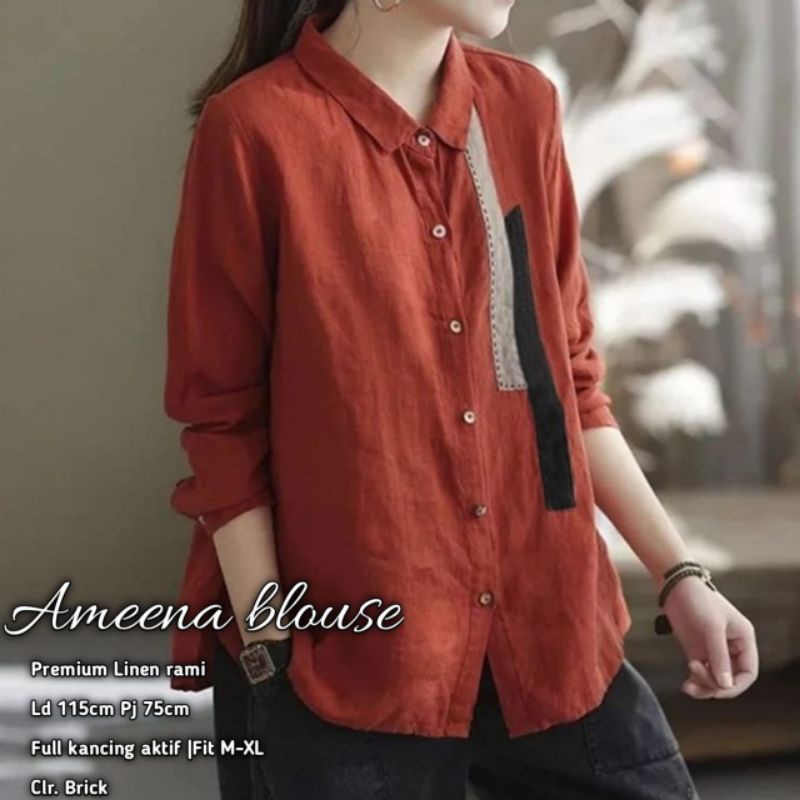 AMEENA BLOUSE TERBARU