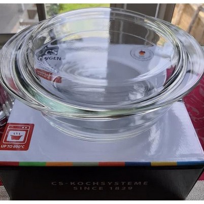 AUTHENTIC LANGEN 1.4L CASSEROLE GLASS WARE / MANGKOK KACA CS-KOCHSYSTEME BEST SELLER PROMO HOT SALE