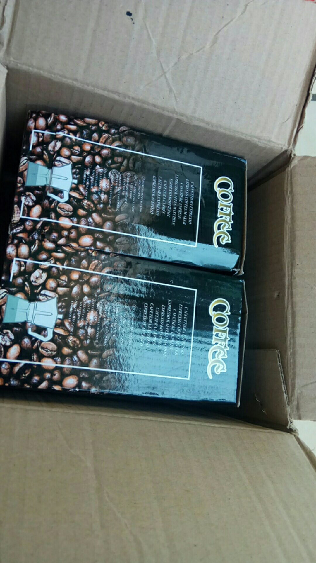 Two Cups Espresso Coffee Maker Moka Pot Teko Filter Teko Kopi Teko Pembuat Kopi