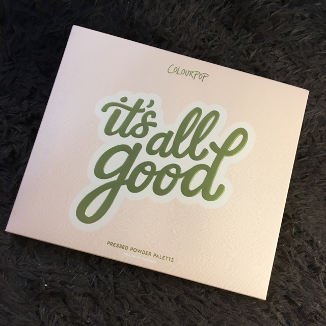 

Colour Pop Palette it’s all good