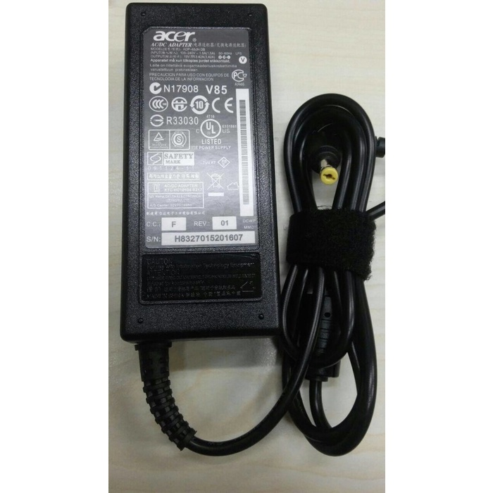 Adaptor Charger ORI acer v5-431 v5 -471 v5 431 original 19v 3,42a