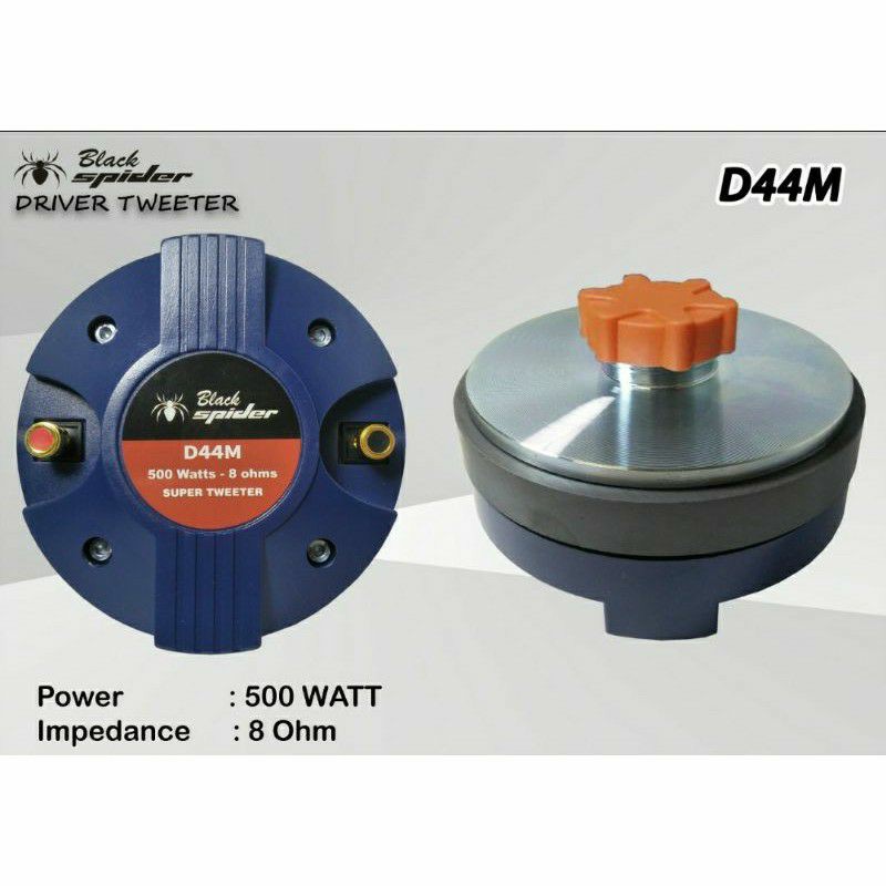 Driver Tweter Blackspider 500 Watt spul titanium