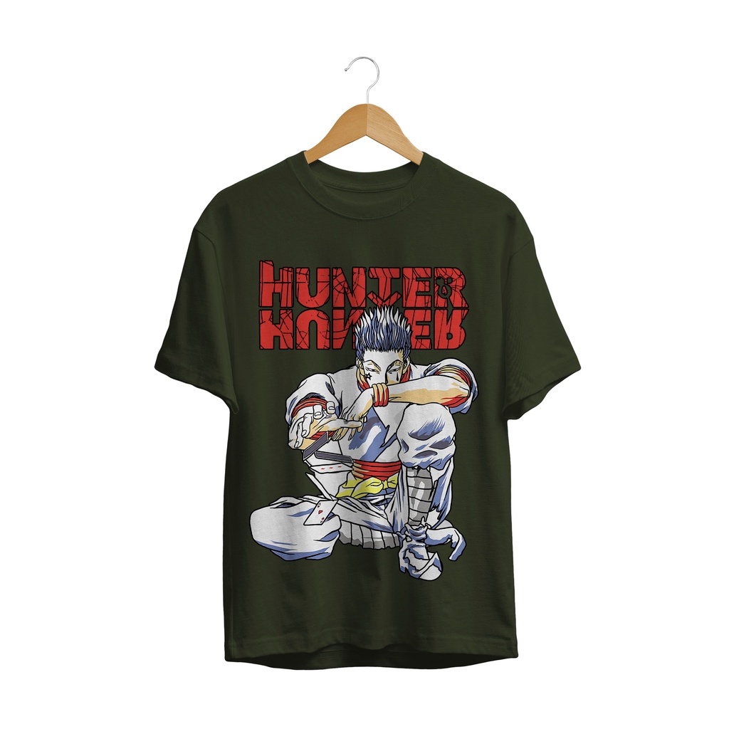 KAOS BAJU LOGO Hisoka Morrow Hunter X Hunter GON ZOLDYCK STYLE ANIME MANGA JAPAN