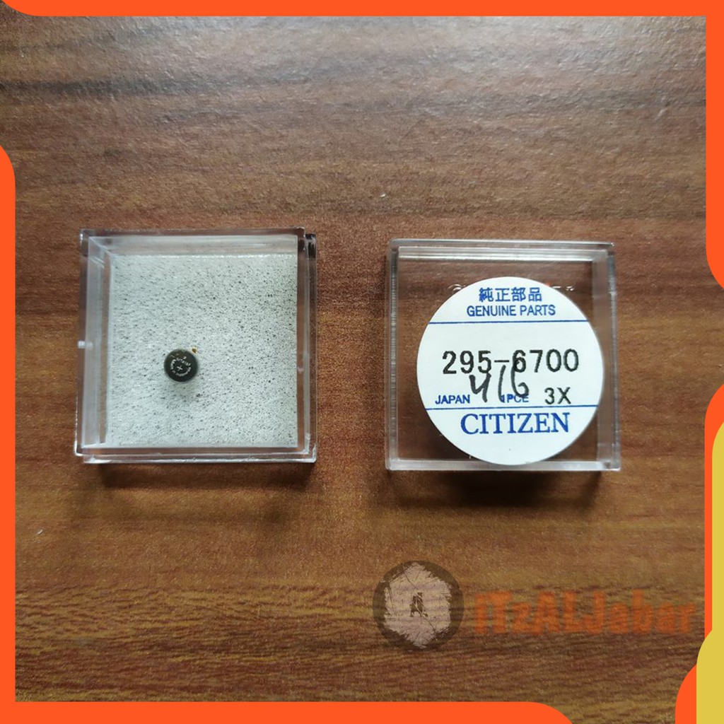 Kapasitor baterai Citizen ecodrive 295 6700 Genuine parts CITIZEN 295 6700 Original Baterai MT416