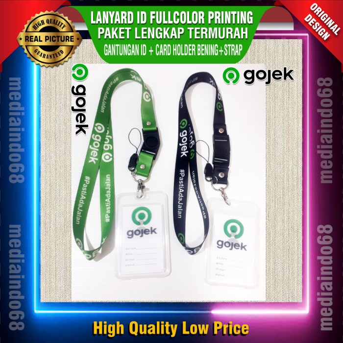 

Menakjubkan Lanyard Printing Id Card Ojol (Paket Murah) Hot Sale