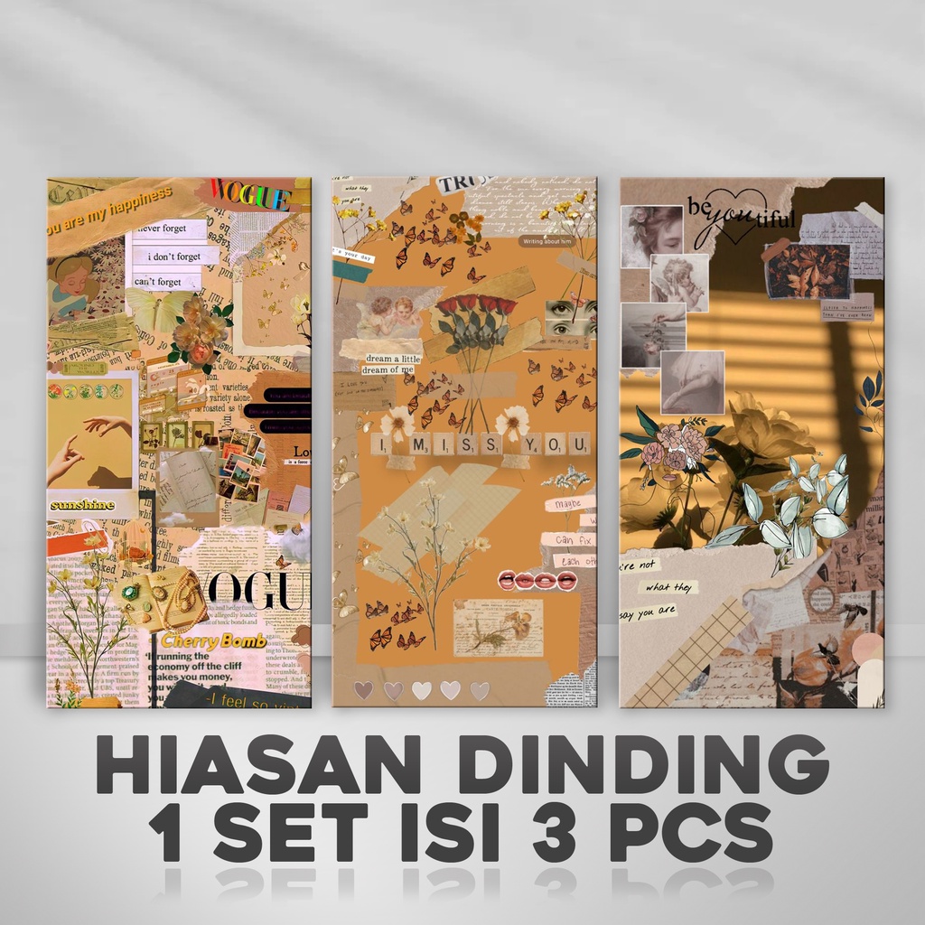 Grit ID Hiasan Dinding Murah - Hiasan Dinding Rumah Ruang Tamu - Hiasan Dinding Aesthetic - Hiasan d