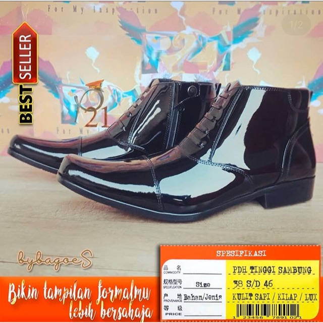 Sepatu dinas pdh p21
