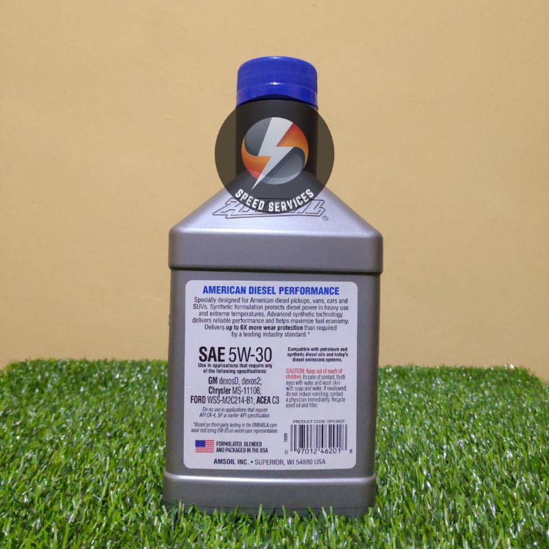 Amsoil Diesel Oil 5W-30 API CK-4