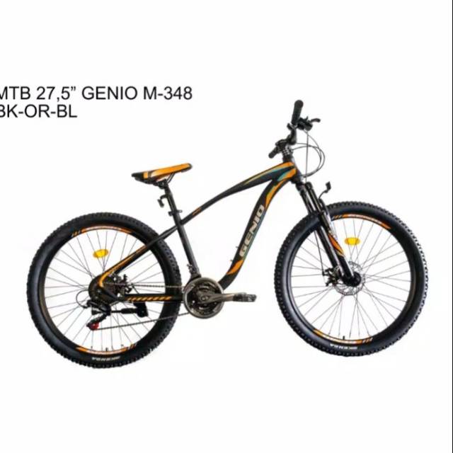 Sepeda MTB 27.5 Genio inner cablle M348 New