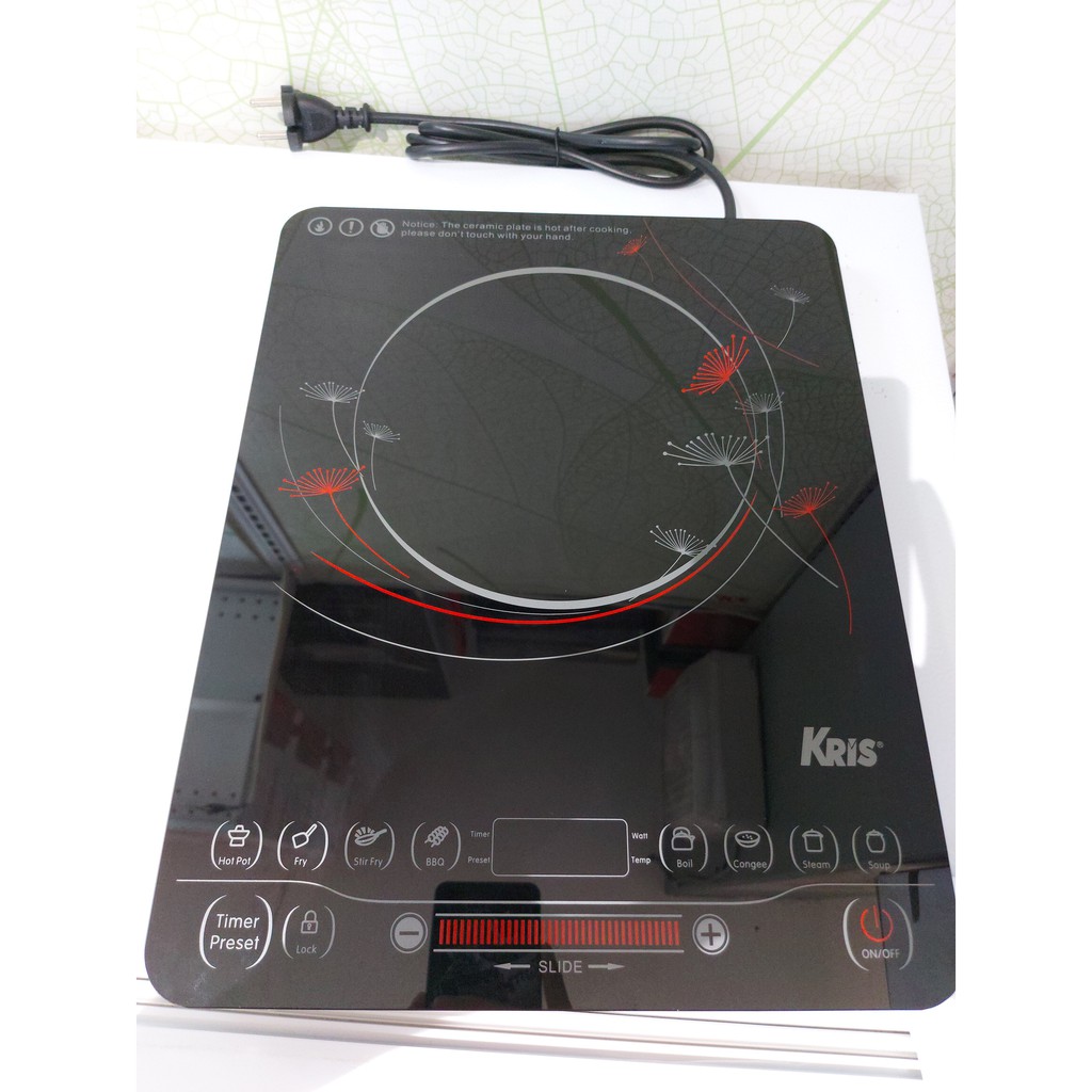 KOMPOR LISTRIK INCLUDE PANCI / INDUCTION COOKER HITAM / PERALATAN MASAK