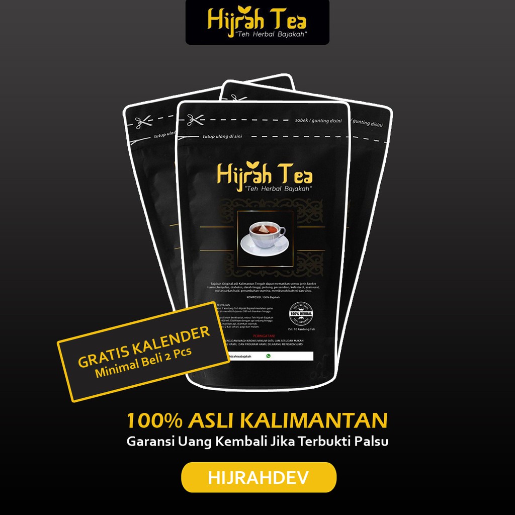 

Hijrah Tea Bajakah Asli Kalimantan