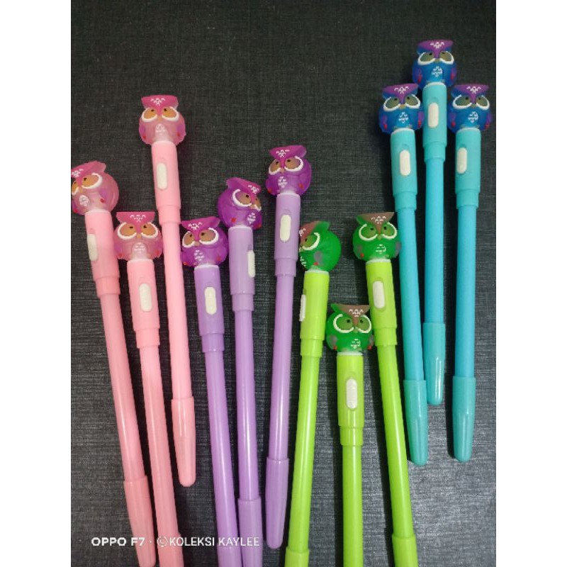 

pulpen owl / pulpen burung hantu / pulpen nyala