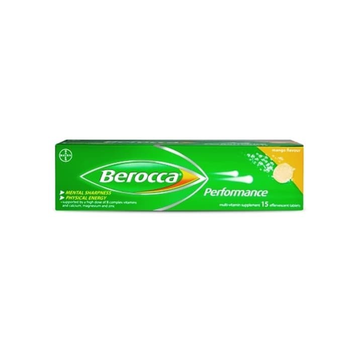 

#HANDCARRY Berocca Performance Mango Flavor 15s - UFOHCR2595