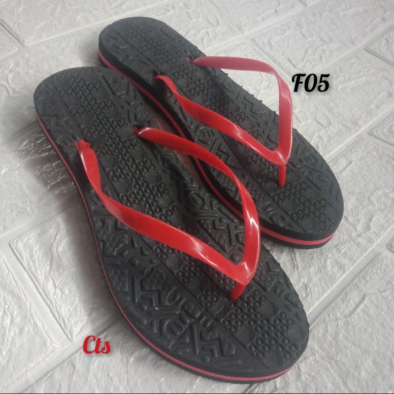 CTS Sandal Jepit Wanita Model Entrik Love F05