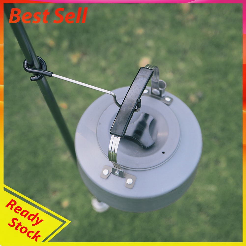 Stainless Steel Light Stand Holder Hooks Portable Tent Pole Lamp Hanger