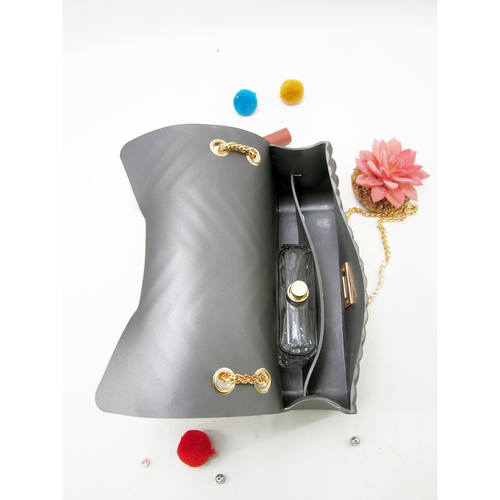 (bukan murahan)#1822 Tas Jelly Cassandra Model baru tas tangan selempang wanita waist hand sling bag