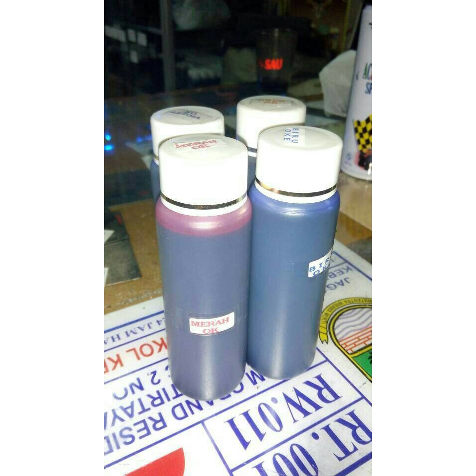 

100 ML || Refill Tinta Stempel warna/ instan/ otomatis