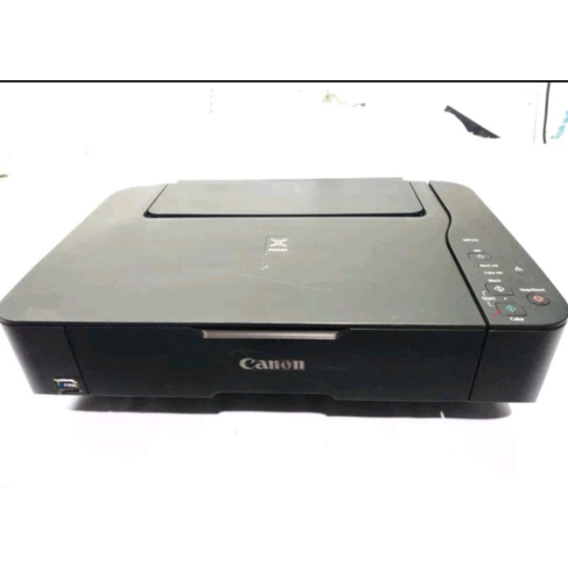 printer canon mp237 kosongan tanpa catridge normal