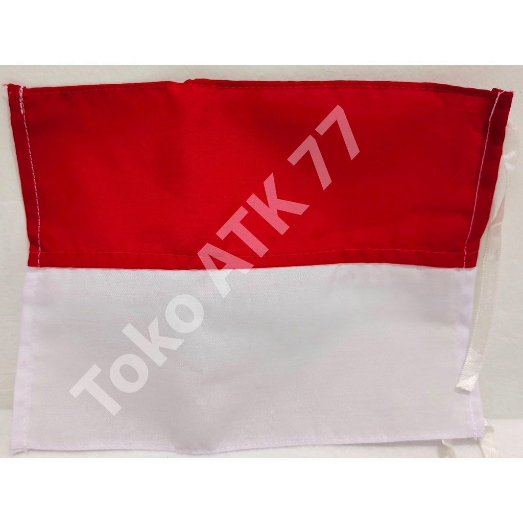 Bendera Tiang Merah Putih 17an Kain Uk Jumbo 60 x 90 READY STOCK