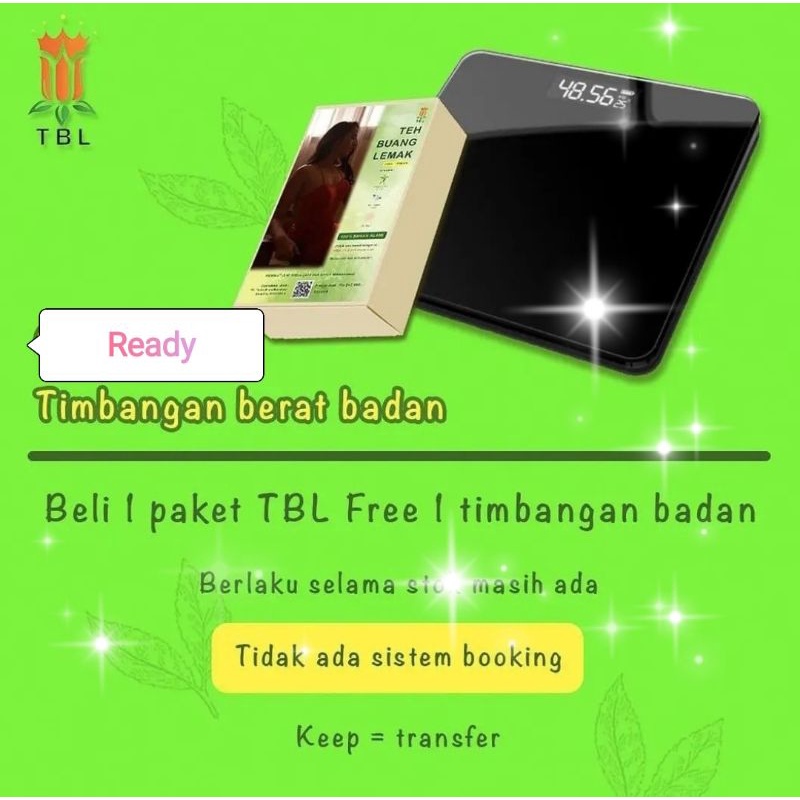 

Beli 1 tbl New Pack Free Timbangan Badan