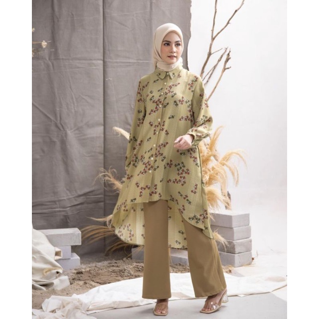 NASHIMA TUNIK HEAVEN LIGHTS SIZE XXL