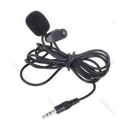 Clip On Mic Microphone 3.5mm For Youtuber Smartphone / PC / mini mikrofon