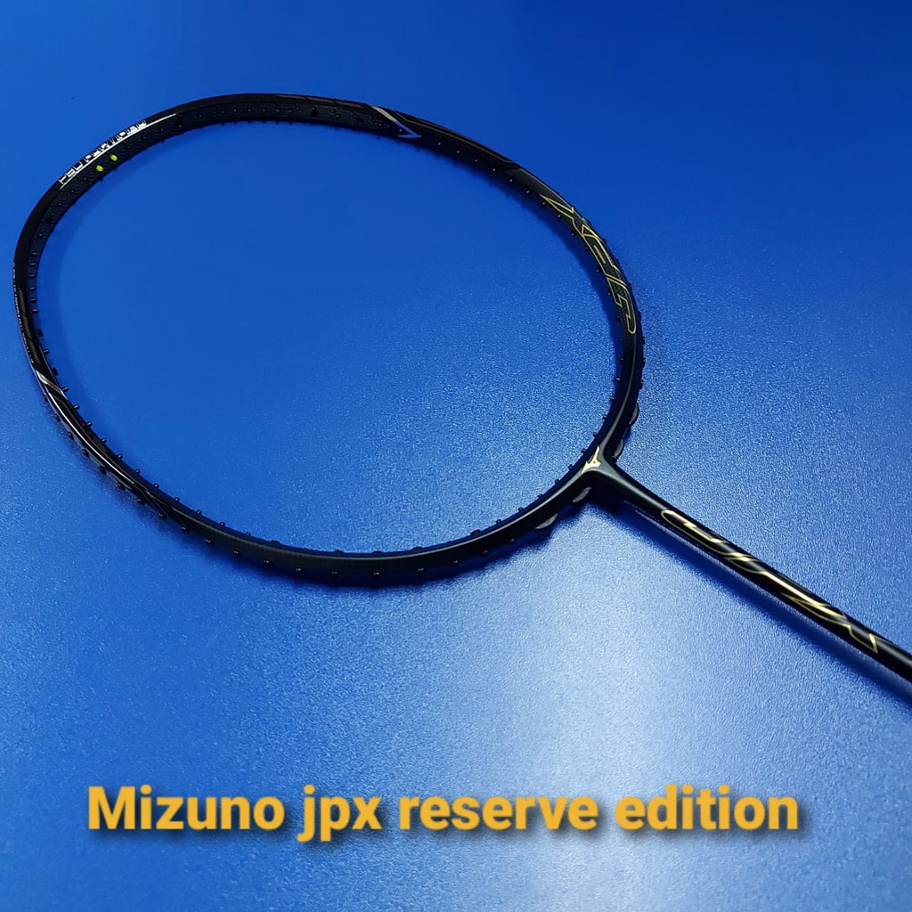 Raket badminton/bulu tangksi mizuno jpx reserve edition
