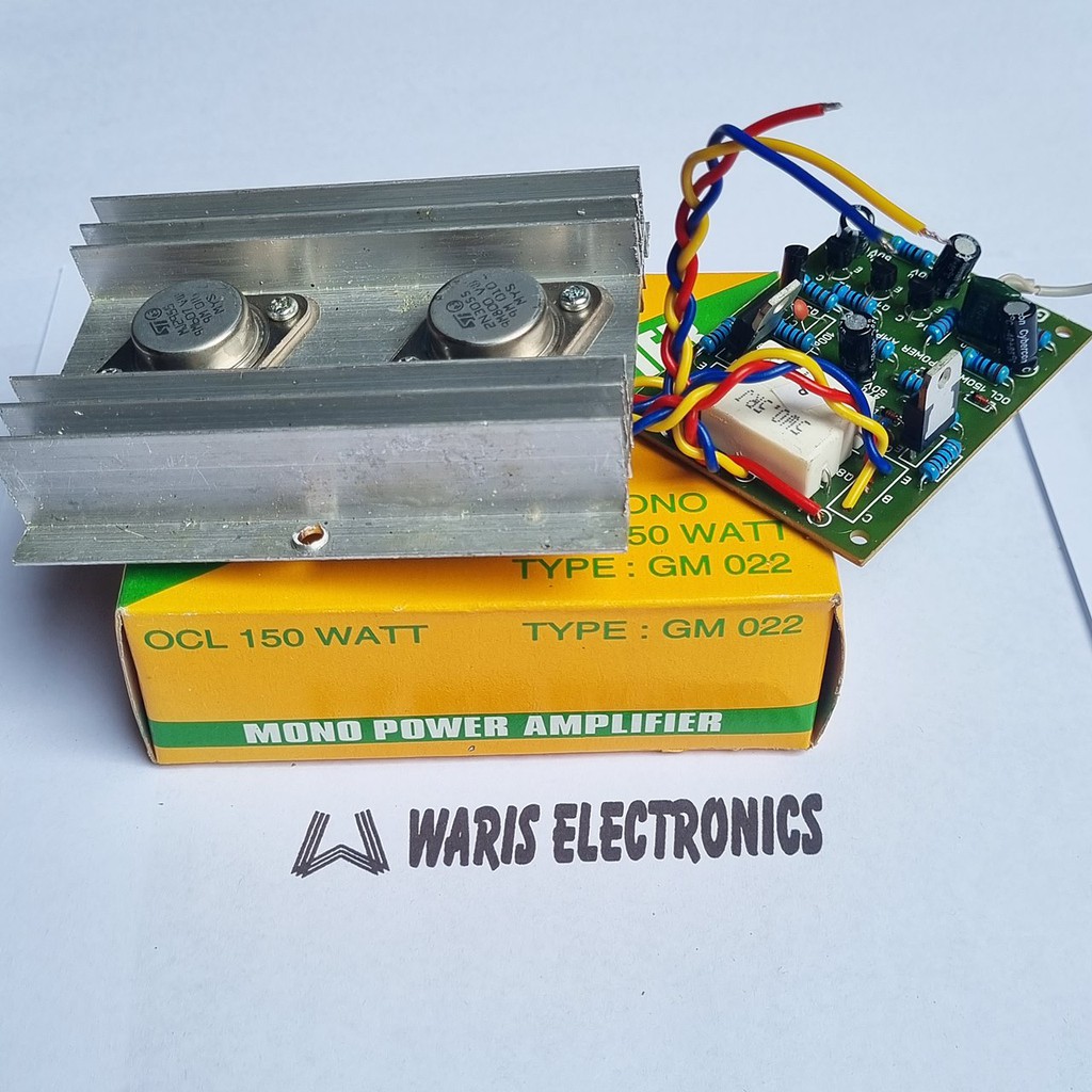 kit power ampli amplifier 150W Watt jengkol OCL mono GM022