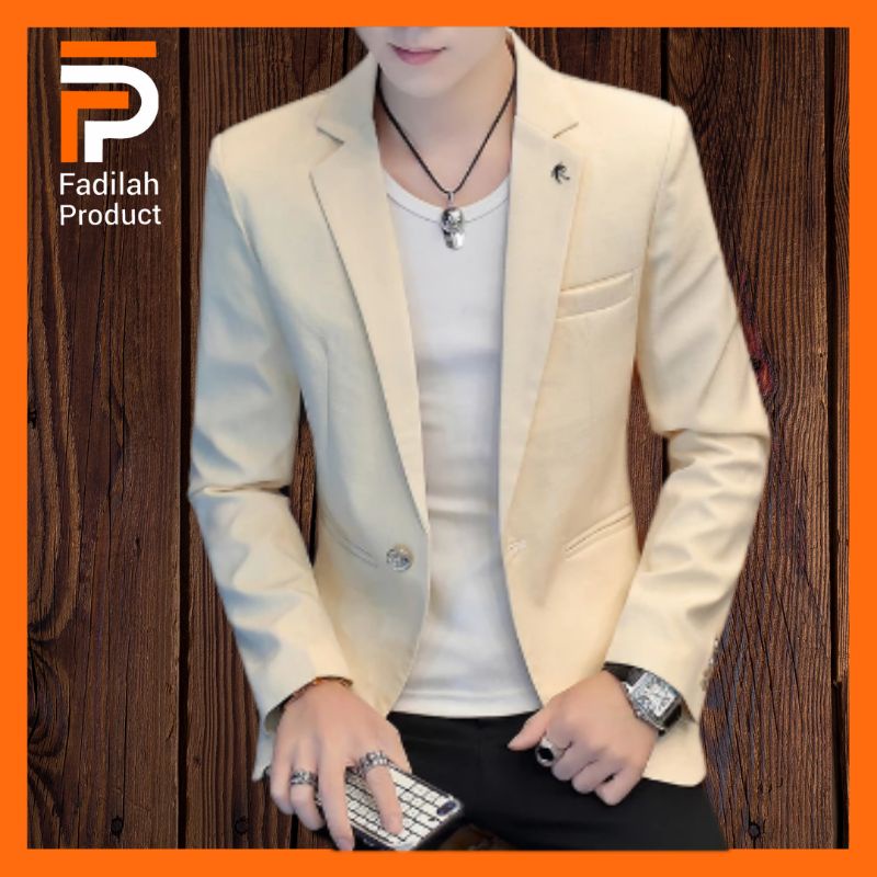 BLAZER SLIMFIT CREAM