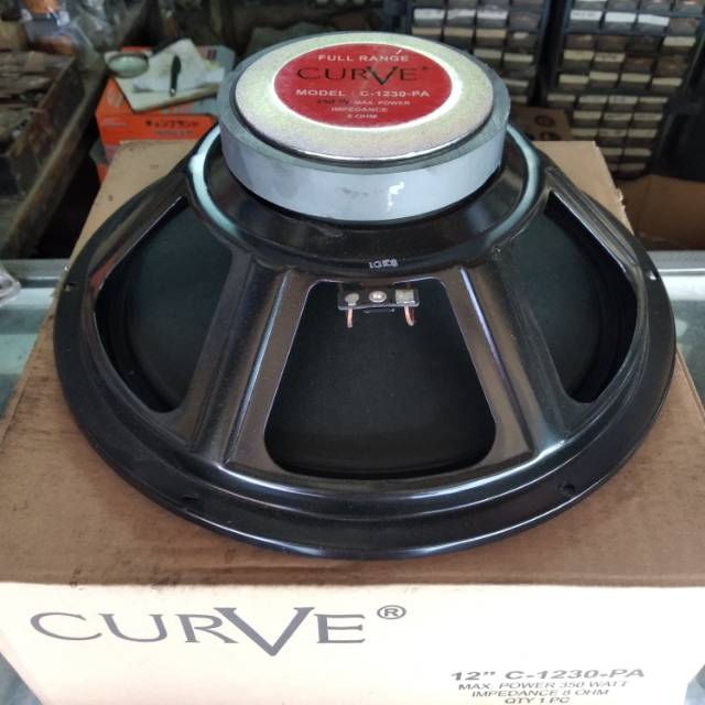 SPEAKER 12 Inch FULL RANGE - CURVE C-1230-PA