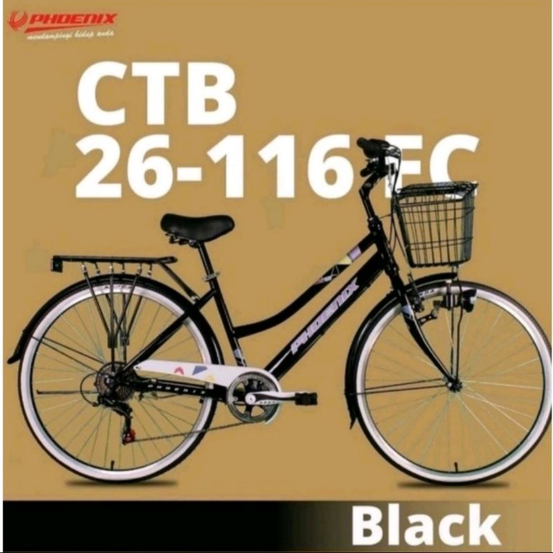 SEPEDA CITY BIKE PHOENIX STAR 26 INCH 116 FC