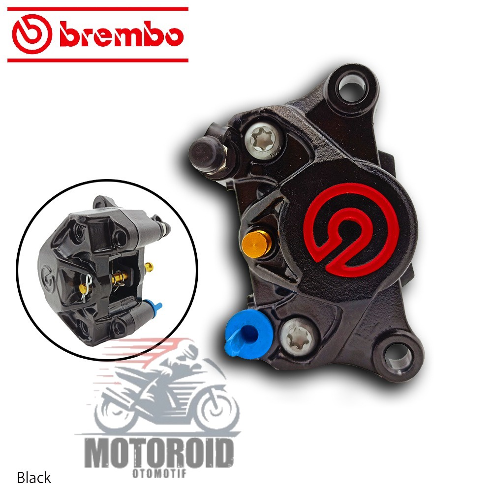 KALIPER REM KAMPAS BELAKANG BREMBDO FULL CNC OEM LIKE ORIG 2P PISTON CALIPERS